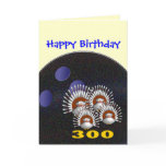 Happy Bowling Birthday Greeting Cards