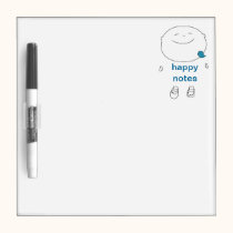 Happy Boy Notes Dry Erase Board - Small dry erase boards