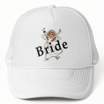 Happy Bride hats by TeeZazzle Happy Bride hats