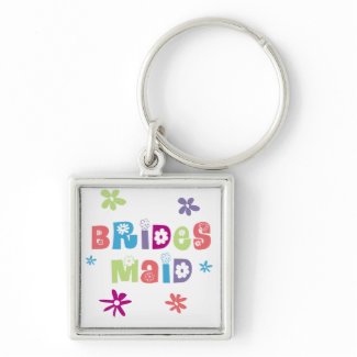 Happy Bridesmaid keychain
