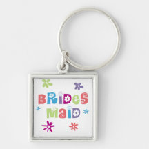 Happy Bridesmaid Keychains