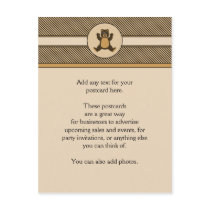 Happy Brown Bear Color Swatches Postcard postcards