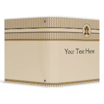 Happy Brown Bear Diamonds Binder binders