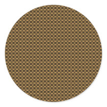 Happy Brown Bear Pattern Sticker stickers