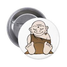 Happy Buddha Button