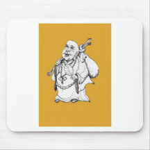 Happy Buddha Mousepad