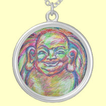 Happy Buddha Necklace necklaces
