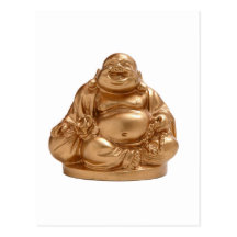 Happy Buddha Post Card