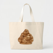 Happy Buddha Tote Bag