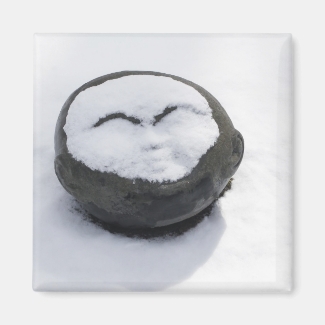 Happy Buddha With Snow Facial