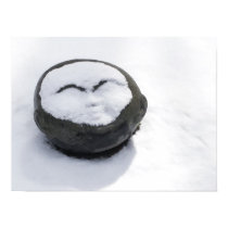 Happy Buddha With Snow Facial posters