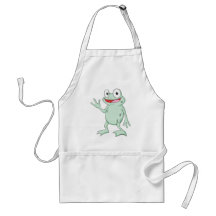 Happy Bullfrog Apron