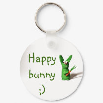 Happy bunny ;) keychains