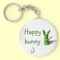Happy bunny ;) keychains
