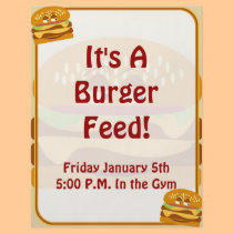 Happy Burger flyers