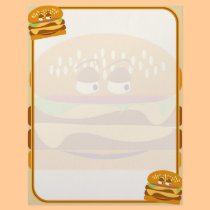 Happy Burger letterhead
