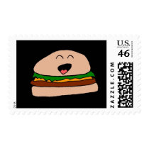 Happy Burger Stamp by CaptainMurder Happy Burger Stamp
