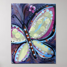 Happy Butterfly Posters