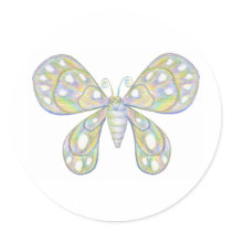 Happy Butterfly stickers