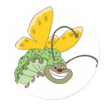 Happy Butterfly stickers