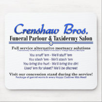 Happy Cadaver Kids Meal mousepads by melhi_ Happy Cadaver Kids Meal mousepads