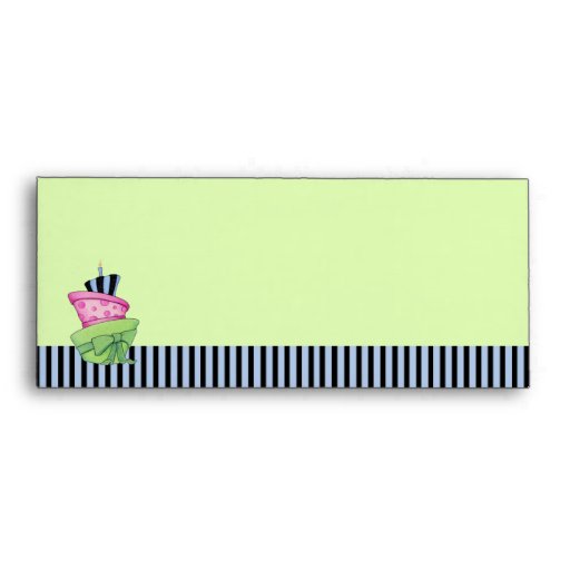 Happy Cake Letterhead matching Envelope