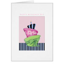 Happy Cake Mother's Day Card cards