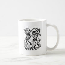 "Happy Calaveras" Mexico's Day of the Dead Coffee Mugs