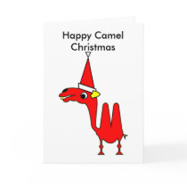 Happy Camel Christmas cards by lonvig Happy Camel Christmas cards