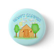 Happy Camper Button