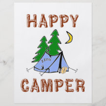 HAPPY CAMPER FULL COLOR FLYER