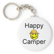 Happy Camper Key Chain