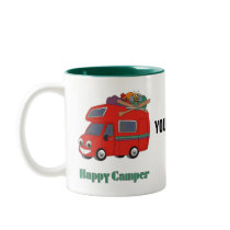 Happy Camper mugs by bloomzlebee Happy Camper mugs