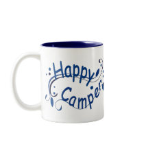 Happy Camper mugs by HomegrownLove Happy Camper mugs