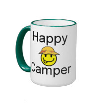 Happy Camper mugs by TentsNTrees Happy Camper mugs