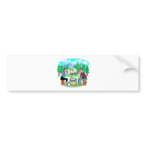 Happy Campers bumper stickers