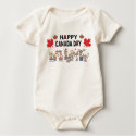 Happy Canada Day Baby T-Shirt by Canada_Day_TShirts Happy Canada Day Baby T-Shirt