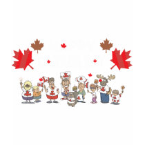 Happy Canada Day Kids t-shirts