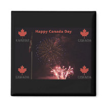 Happy Canada Day magnet