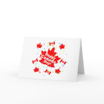 Happy Canada Day Party cards