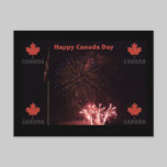 Happy Canada Day postcard