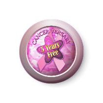 Happy Cancer-versary Refrigerator Magnets
