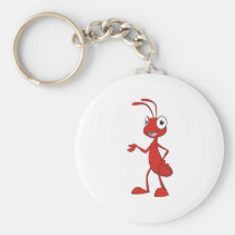 Happy Cartoon Ant Key Chains