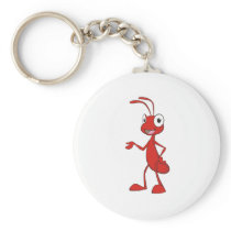 Happy Cartoon Ant Key Chains
