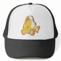 Happy Cartoon Clownfish Mesh Hat