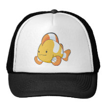 Happy Cartoon Clownfish Mesh Hat