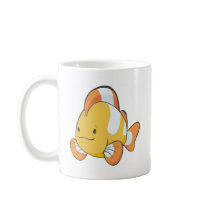 Happy Cartoon Clownfish Mug