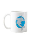 happy cartoon dolphin mugs by doonidesignsanimals happy cartoon dolphin mugs