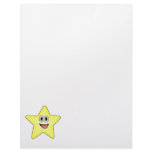 Happy Cartoon Star Personalized Letterhead