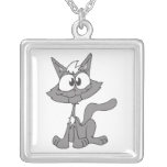 Happy cat cartoon jewelry